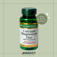 Nature's Bounty Calcium Magnesium Zinc with Vitamin D3 100 cap