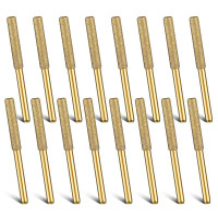 TD Gold Diamond Coated Cylindrical Burr 45.5mm Chainsaw Sharpener S