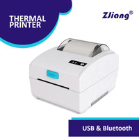 Zjiang ZJ-8610-L Bluetooth USB Label Printer Barcode Android IOS 10JVN