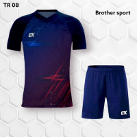 TERLARIS JERSEY BADMINTON/KAOS FUTSAL BAJU BULUTANGKIS/KAOS OLAHRAGA PRINTING/BAJU VOLI/ BAJU TRAINING