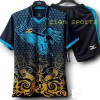 Setelan Jersey Bola Dewasa Baju Bola Futsal Voli Motif Terbaru Pria Wanita Set Baju Celana murah