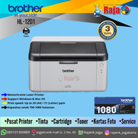 BEST! PRINTER BROTHER LASERJET HL-1201 (MONOCROME) PRINT ONLY