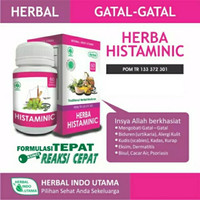 HIU HERBA HISTAMINIC obat gatal dan alergi HIU HERBAHISTAMINIC