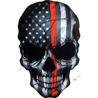 RA Personalitycar Sticker Devil Ghost Monster Zombie American Flag M