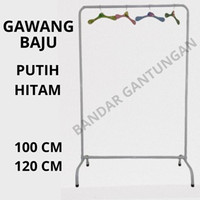 TOP SALE GAWANG BAJU OVAL PUTIH GANTUNGAN BAJU BESI RAK STAND BAJU-BH TERIMAKASIH TELAH BELANJA DITOKO KAMI