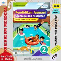 Buku Teks Pendamping Pendidikan Jasmani Olahraga Kesehatan PJOK Kelas 2 SD MI Kurikulum Merdeka Penerbit CV Arya Duta