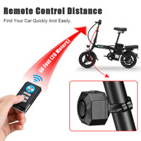 Awapow Wireless Bicycle Alarm Usb Charging Motorcycle Bike Alarm