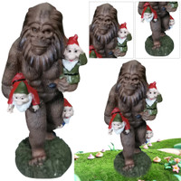 Gnomes Figurine Sculpture Ornament Resin Garden Gnome