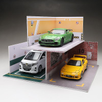 Diorama 1 32 Model Parking Space Diecast Car Miniature Cars Alloy