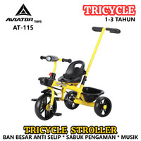 BARANG TERLARIS SEPEDA RODA TIGA ANAK AVIATOR AT115 BAN EVA JUMBO
