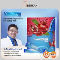 Izamopro 1000 - Membantu Meregenerasi Cell Luka Akibat Diabetes - Salmon Ovary Peptide -1Box/20Sachet