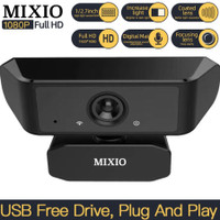 MIXIO Z1 1080P Full Hd Webcam With Microphone Web cam 1080P