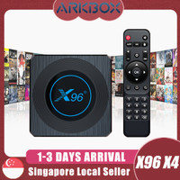Best 【 NEW X96X4 TVBOX Android11 4GB 32GB 64GB ROM Amlgic S905X4 1000M LAN Support 2.4G And 5G WiFi Bluetooth4.1 4K 8K HDR Smart Player ARK
