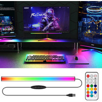 CS USB RGBIC Night Light Led Monitor Lights Bar with Remote Controll