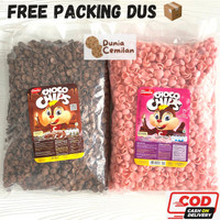 [TERMURAH!] SIMBA CHOCO CHIPS BULKY 1 KG - SEREAL SIMBA