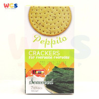 DS1 Biskuit Peppito Crackers Seaweed Flavor For Everyone 7 x 3pcs 180g