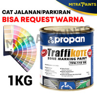 PROPAN TRAFFIKOTE TFK-110 SB CAT MARKA JALAN 1 KG / CAT LANTAI BETON ASPAL PAVING BLOCK / BISA REQUEST CUSTOM WARNA