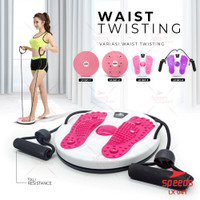 Waist Twisting Alat Jogging Body Plate Magnetic Trimmer Pelangsing Tubuh Waist Twisting 0414