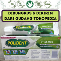 POLIDENT 60 GRAM PELEKAT GIGI TIRUAN LEM GIGI PALSU DENTURE ADHESIVE