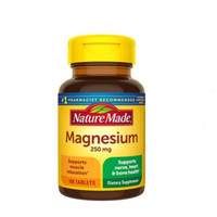 Promo nature Made magnesium 250mg 100 tablet Limited