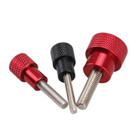 FEICHAO 5pcs M5 Camera Adapter Screw Stainless Steel Bolt Quick Release Knurled Thumb Screw for DSLR SLR Sport Camera Tripod