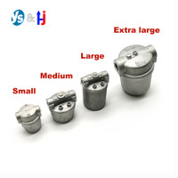 1/4" 3/8" 1/2" 3/4" Burner Diesel Oil Strainer Filter Aluminum Cup