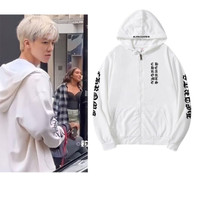 Jaket Zipper Kpop Nct Jaemin Crome Vertikal