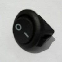 Promo Saklar/Switch On Off Bulat 2 Pin/Kaki Diameter 1,7 Cm