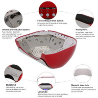 48W Ultraviolet LED Nail Lamp Professional Nail Dryer Gel Ultraviolet Nail Care Lamp 3 Gear Optional Nail Enhancement Tools