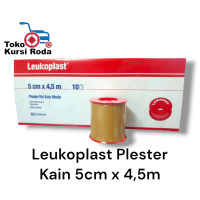 Leukoplast Plester Kain 5 cm x 4,5 m / 2inc