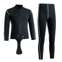 3MM Neoprene Wetsuit Scuba Diving Suit Men Women Spearfishing Snorkeling Surfing Swimsuit Winter Thermal 2 Pieces Wetsuit