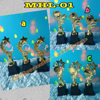 Piala Trophy Tropi Set 1 2 3 Bagus Murah