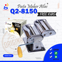 Ori Pasta Maker Atlas Q2-8150 Gilingan Mie, Molen, Pangsit Cetakan Mie Penggiling Pencetak Pasta Kue
