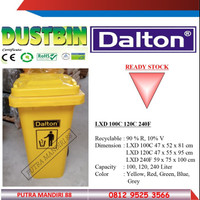 100%BERKUALITAS tempat sampah 240 liter dalton TERLARIS TERPERCAYA ORIGINAL