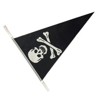 Decor Ornament Festival Pirate Banner Halloween Pendant Party String Flag Decorations Favors