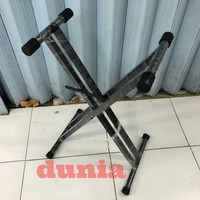 terbaru !!! stand keyboard piano silang double ready