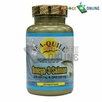 SEA QUILL OMEGA-3 SALMON 1 BOTOL 100 TABLET