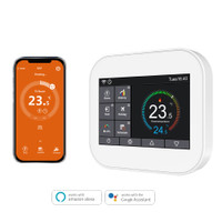 Wifi touch thermostat for water heating/radiator valve by