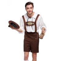 dapatkan bavarian octoberfest germany costume adult man halloween pria t4