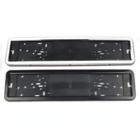 Terlaris, 1pcs Car License Plate Frame metal and Plastic frame Car