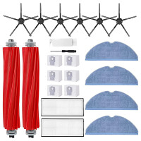 Vacuum Cleaner Main Side Brushes HEPA Filters Dust Bags Mop Cloth Spare Parts For Roborock S7 Pro Ultra/S7 Maxv Ultra