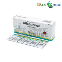 ALLOPURINOL 100MG 1 STRIP 10 TABLET (Gen HJ)