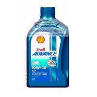 Promo Terbaru! Shell Advance AX7 10W-40 Synthetic 4T Oli Mesin Motor 1 Liter YAMAHA JUPITER Z JUPITER Z1 ORIGINAL