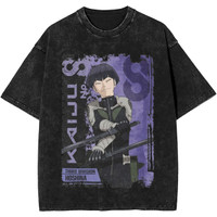 Men Women Kaiju No 8 Hoshina Team 3 Monster Shirts Summer Japanese Anime Harajuku T-Shirts 100% Cotton