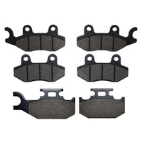 Motorcycle Front and Rear Brake Pads for Yamaha YFM 700R YFM700R Raptor YFM 700 2006-2015 YXR450 Rhino YXR 660 2004-2009