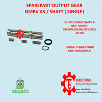 Promo Output Shaft Worm Gear NMRV / MRV 110 Single dan Double