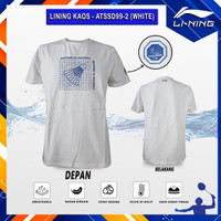 Kaos Jersey Badminton Training T-Shirt Lining ATSSD 99 ATSSD99 WHITE