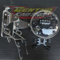 lampu depan ninja ss bulat chrome / Breket Lampu Ninja SS s r set daymaker daymaker 7inc lampu ninja ss set breket spedometer