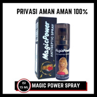 Magic Power Spray Mp 15 ml Mudah Digunakan Tinggal Semprot Pria Kuat Tahan Lama