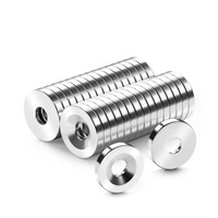 20x3-5 Neodymium Magnet 20mm x 3mm Hole 5mm NdFeB N52 Round Super